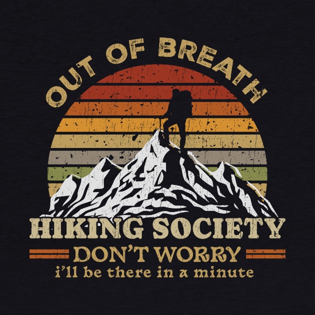 Hiking Society - Retro Vintage by Bunder Score